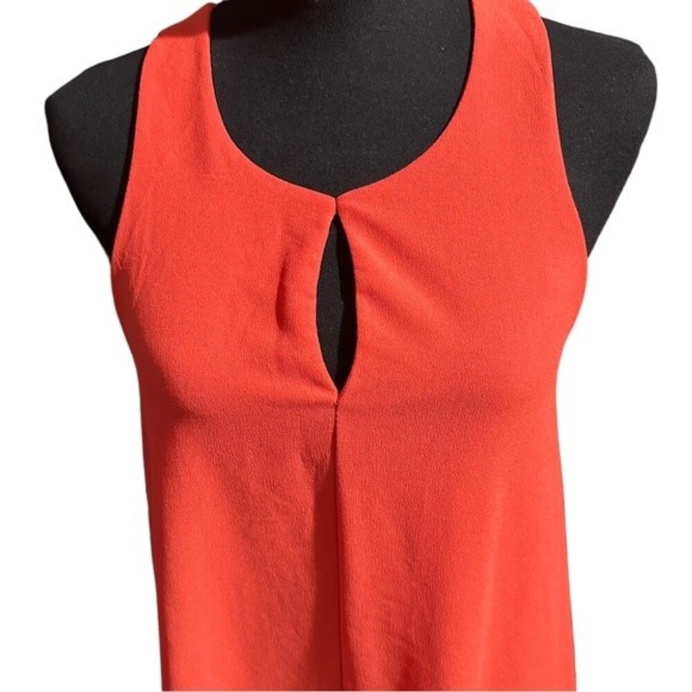 Everly Orange Sleeveless Dress Size Medium